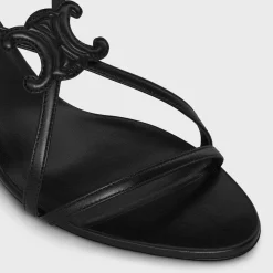 CELINE CUIR TRIOMPHE SANDAL in LAMBSKIN