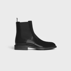 CELINE DONAVAN CHELSEA BOOT in POLISHED BULL