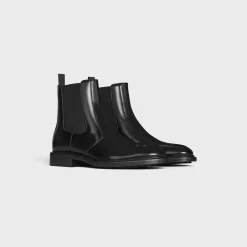 CELINE DONAVAN CHELSEA BOOT in POLISHED BULL