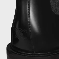 CELINE DONAVAN CHELSEA BOOT in POLISHED BULL