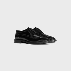 CELINE DONAVAN DERBY WITH BROGUES in POLISHED BULL