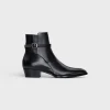 CELINE DRUGSTORE JODHPUR BOOT in Shiny calfskin