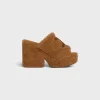 CELINE ELENA MULE in SHEARLING
