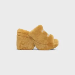 CELINE ELENA MULE in SHEARLING