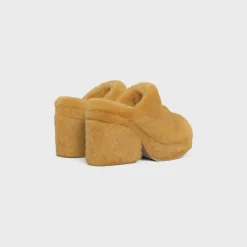 CELINE ELENA MULE in SHEARLING