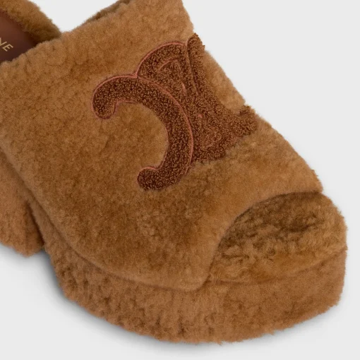 CELINE ELENA MULE in SHEARLING