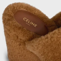 CELINE ELENA MULE in SHEARLING