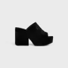 CELINE ELENA MULE in VELVET