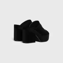 CELINE ELENA MULE in VELVET