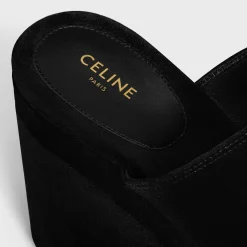 CELINE ELENA MULE in VELVET