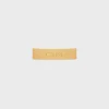 Celine Hair Clip in Brass and Steel with Gold Finish