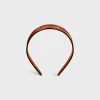 Celine Headband in Acetate and Steel