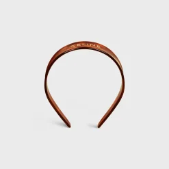 Celine Headband in Acetate and Steel