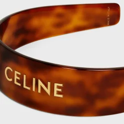 Celine Headband in Acetate and Steel