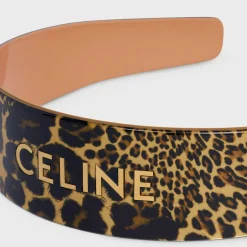 Celine Headband in Acetate and Steel