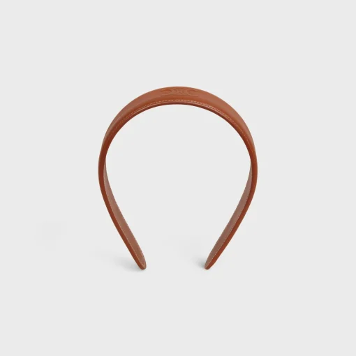 Celine Headband in Calfskin Leather