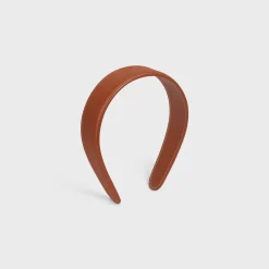 Celine Headband in Calfskin Leather