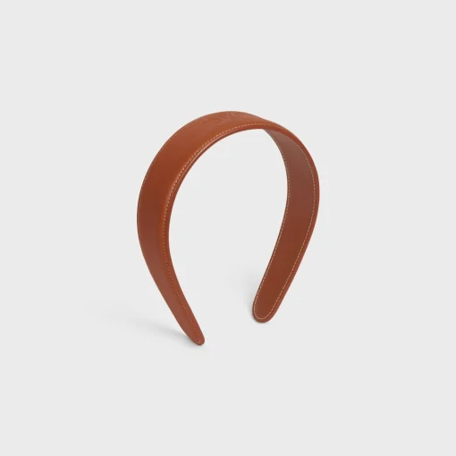 Celine Headband in Calfskin Leather