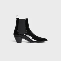 CELINE HECTOR CHELSEA BOOT in PATENT CALFSKIN