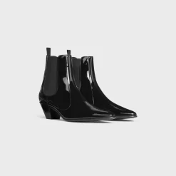 CELINE HECTOR CHELSEA BOOT in PATENT CALFSKIN