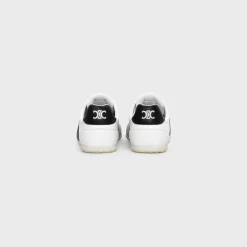 CELINE JOGGER LOW LACE-UP SNEAKER in CALFSKIN & SUEDE CALFSKIN