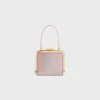 CELINE LANA MINAUDIERE in pearly python