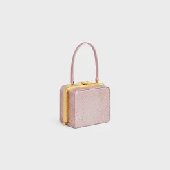 CELINE LANA MINAUDIERE in pearly python