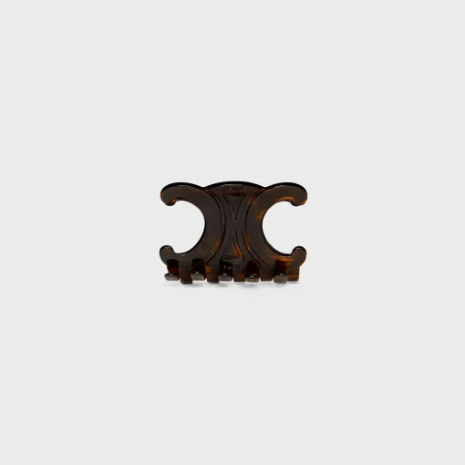 Celine Large Hair Claw in Acetate