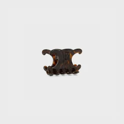 Celine Large Hair Claw in Acetate