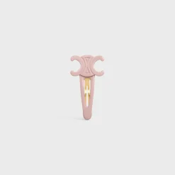 Celine Large Snap Hair Clip in Acetate and Steel