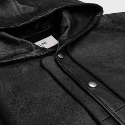 celine loose blouson jacket in soft lambskin