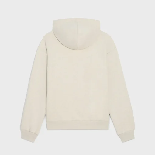 celine loose hoodie in COTTON FLEECE