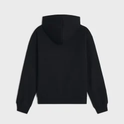 CELINE LOOSE HOODIE IN COTTON FLEECE