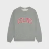 celine loose sweatshirt in COTTON FLEECE