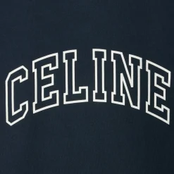 celine loose sweatshirt in COTTON FLEECE