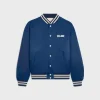 celine loose teddy jacket in nylon