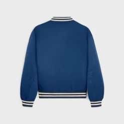 celine loose teddy jacket in nylon