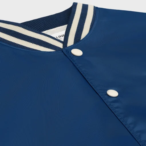 celine loose teddy jacket in nylon