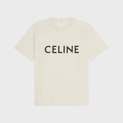 celine loose T-shirt in cotton jersey