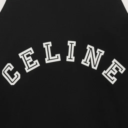 celine loose t-shirt in cotton jersey