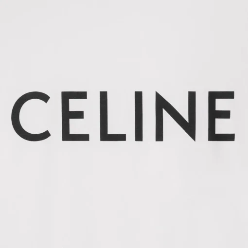 CELINE LOOSE T-SHIRT IN COTTON JERSEY