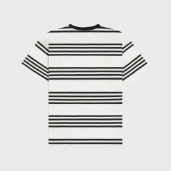 celine loose t-shirt in striped cotton jersey