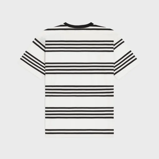 celine loose t-shirt in striped cotton jersey