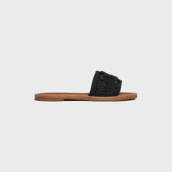 CELINE LYMPIA MULE in TRIOMPHE KNITTED COTTON