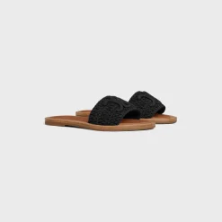 CELINE LYMPIA MULE in TRIOMPHE KNITTED COTTON