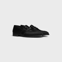 CELINE MALAQUAIS PENNY TRIOMPHE LOAFER in POLISHED BULL