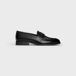 CELINE MALAQUAIS TRIOMPHE LOAFER in POLISHED BULL