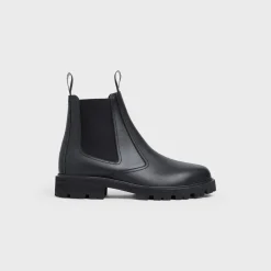 CELINE MARGARET CHELSEA BOOT in SHINY BULL
