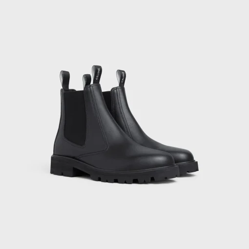 CELINE MARGARET CHELSEA BOOT in SHINY BULL