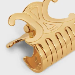 Celine Medium Hair Claw in Zamak